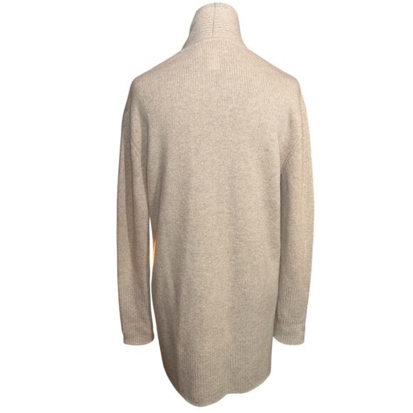 Nordstrom Signature Beige Cashmere Knit Sweater XS - Picture 2 of 2